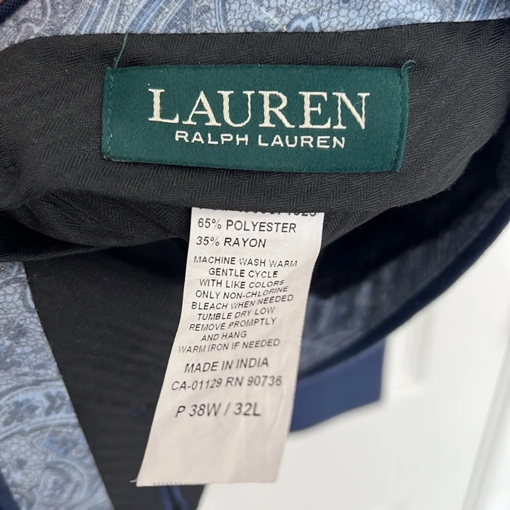 Lauren by Ralph Lauren men’s dress slacks - Picture 2 of 2